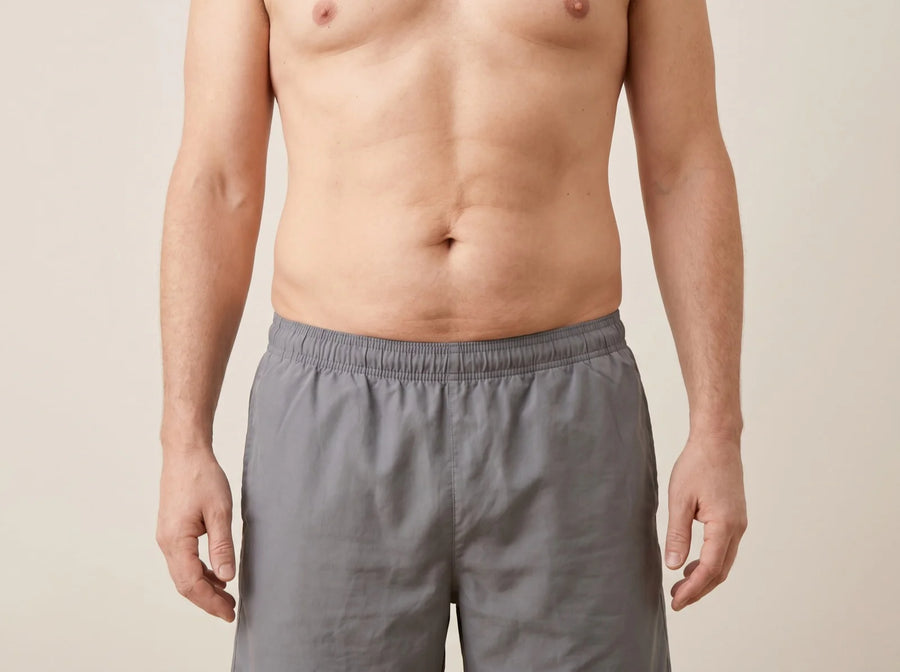 The fat that finally comes off.