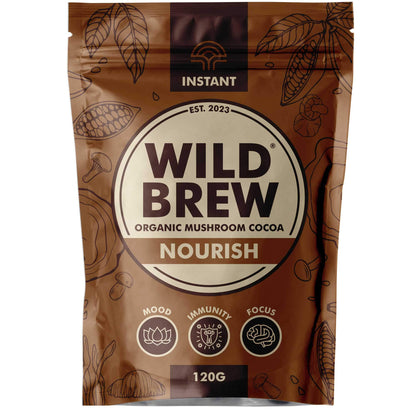 Nourish Organic Mushroom Cocoa - Wild Brew