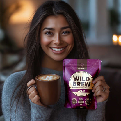 Wild Brew Organic Calm Mushroom Chai Latte