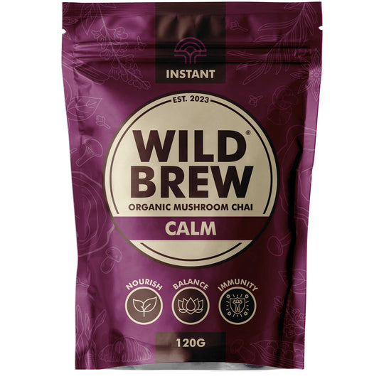 Calm Organic Mushroom Chai - Wild Brew