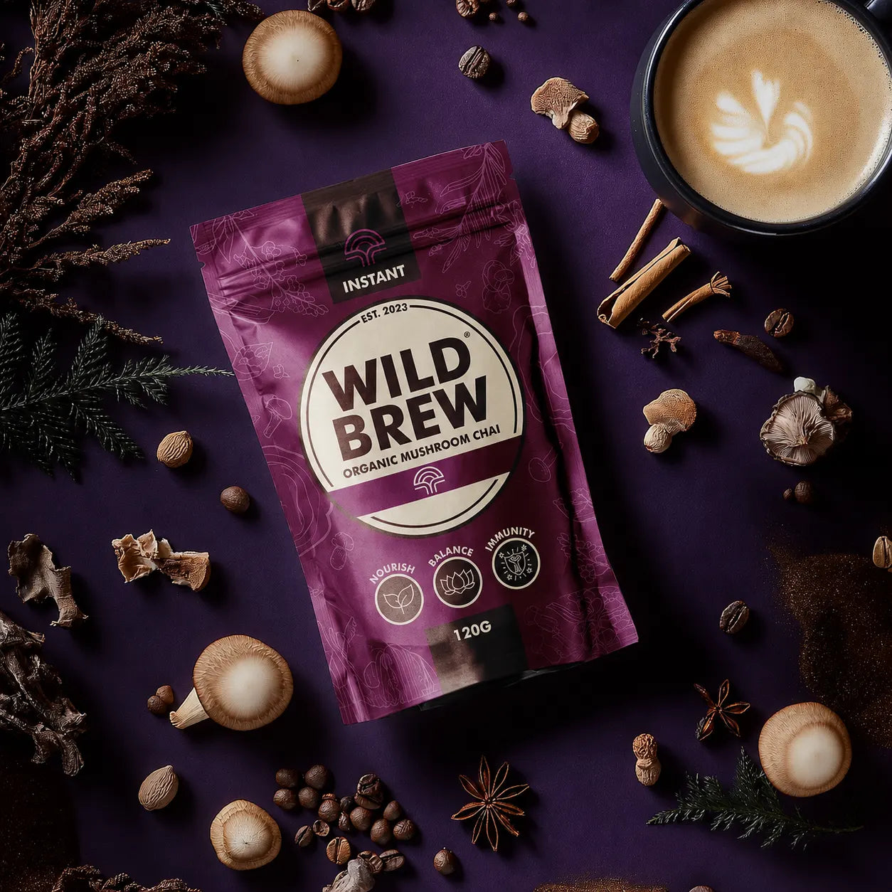 Organic Mushroom Chai