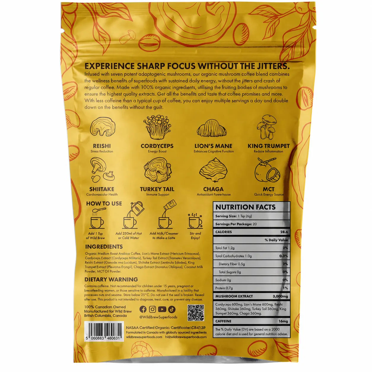 Organic Mushroom Coffee