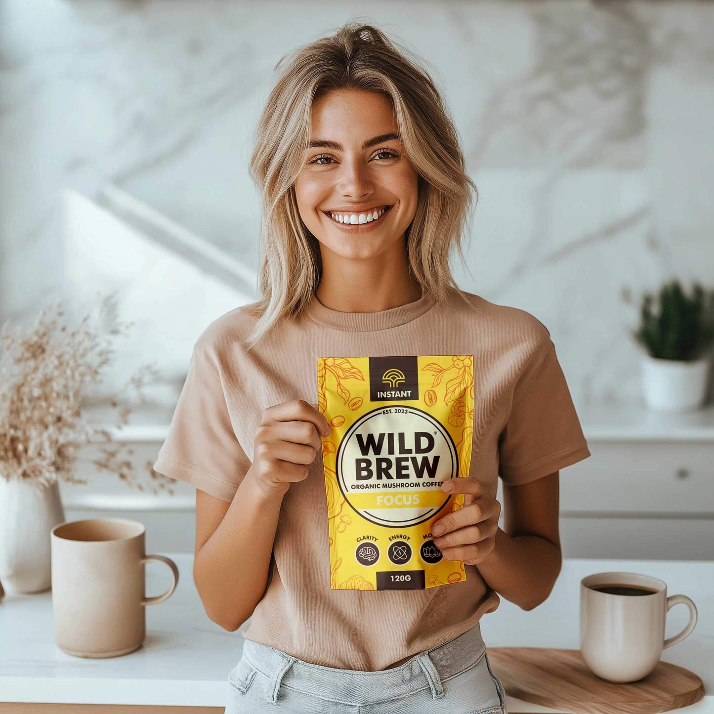 Wild Brew Organic Mushroom Coffee