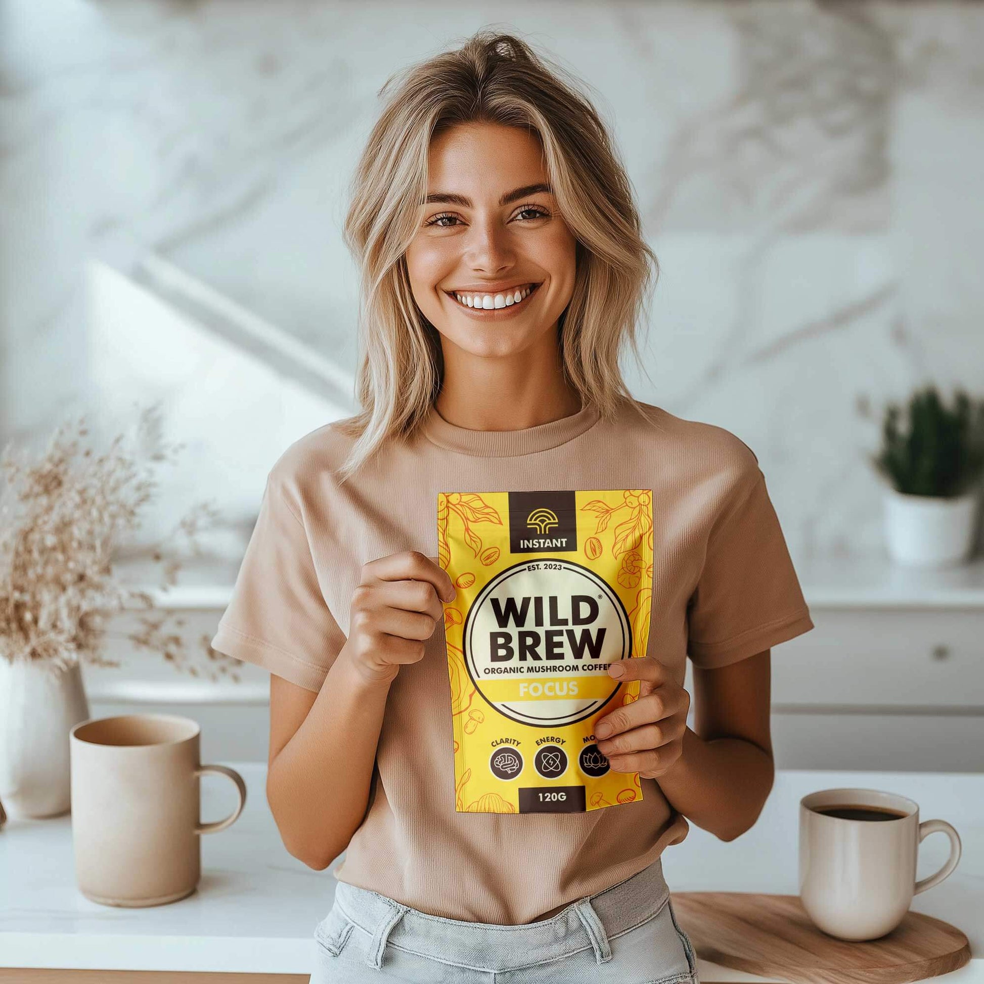 Wild Brew Organic Mushroom Coffee